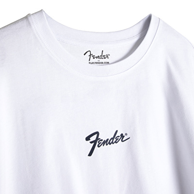 FENDER® The Three Little Pigs Loose Beyaz T-Shirt